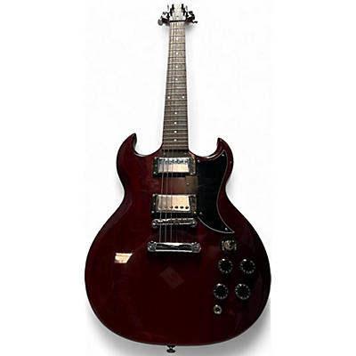 Used Greg Bennett Design by Samick TORINO Red Solid Body Electric Guitar