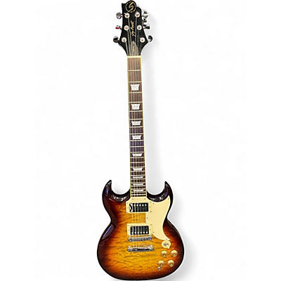 Used Greg Bennett Design by Samick TORINO Sunburst Solid Body Electric Guitar