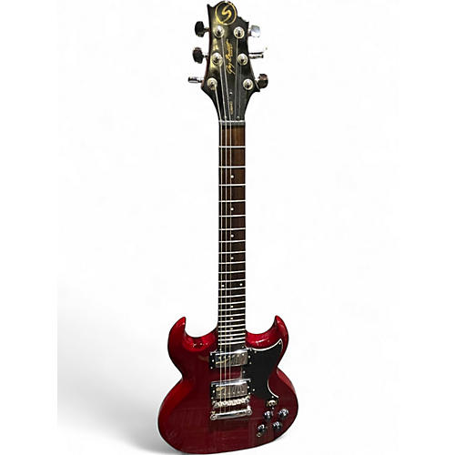 Used Greg Bennett Design by Samick Torino Cherry Solid Body Electric Guitar Cherry