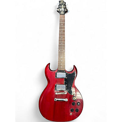 Used Greg Bennett Design by Samick Torino Red Solid Body Electric Guitar