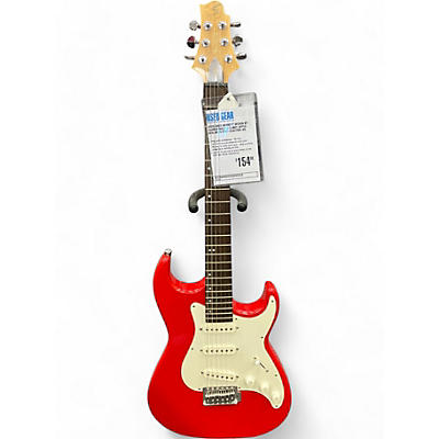 Greg Bennett Design by Samick Used Greg Bennett Design by Samick malibu Candy Apple Red Solid Body Electric Guitar