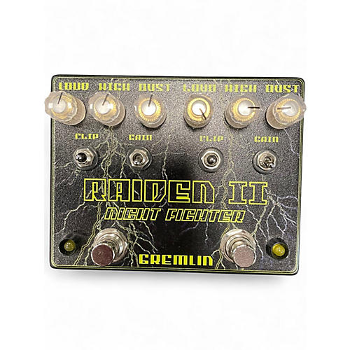 Used Gremlin RAIDEN II NIGHT FIGHTER Effect Pedal