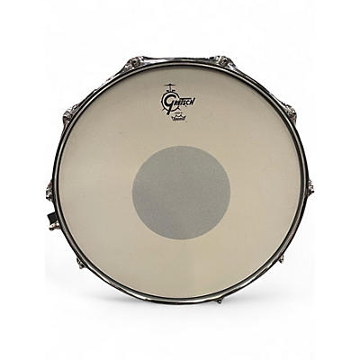 Used Gretsch  14in Drums black nickel Drum