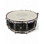 Used Gretsch 14in blaCK NICKEL OVER STEEL BLACK CHROME Drum BLACK CHROME 33