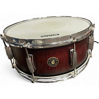 Used Gretsch 6.5X14 Catalina Maple Snare Satin Deep Cherry Burst Drum