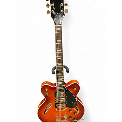 Used Gretsch CAT CB 3PU/ABY ALE ORANGE BURST Hollow Body Electric Guitar