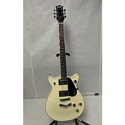 Used Gretsch Double Jet White Solid Body Electric Guitar