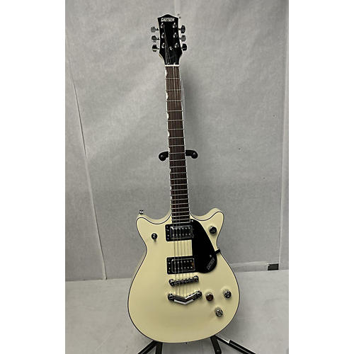 Used Gretsch Double Jet White Solid Body Electric Guitar White