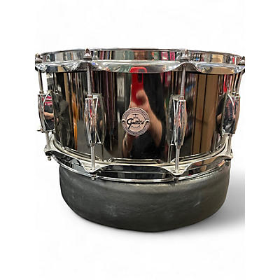 Gretsch Drums Used Gretsch Drums 10X5 Black Nickel Over Steel Snare Drum BLACK NICKLE Drum