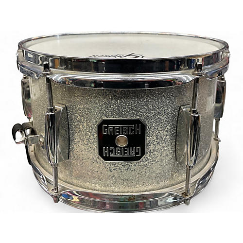 Used Gretsch Drums 10X6 Popcorn Snare Drum Silver Sparkle Drum Silver Sparkle 173