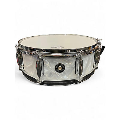 Used Gretsch Drums 14X5 Catalina Club Series Snare Blizzard Pearl Drum