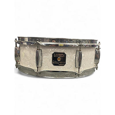 Used Gretsch Drums 14X5 Catalina Club Series Snare Pearl White Drum