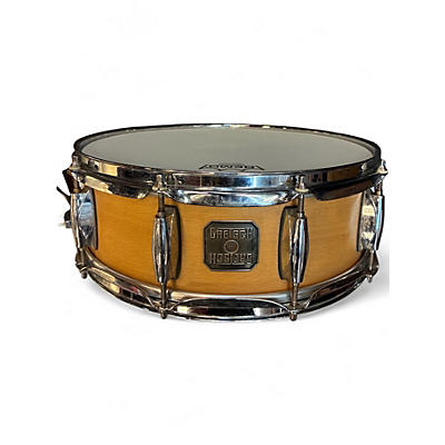 Used Gretsch Drums 14X5 MAPLE SNARE NATURAL Drum