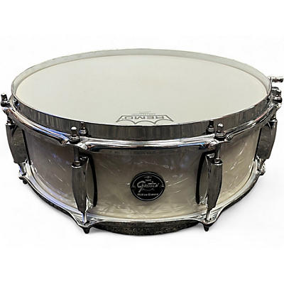Used Gretsch Drums 14X5 Renown Snare Vintage White Pearl Drum