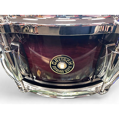 Used Gretsch Drums 14X5.5 Catalina Maple Snare Dark Cherry Burst Drum