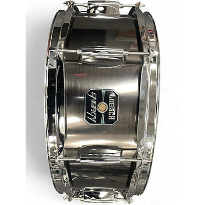 Used Gretsch Drums 14X5.5 Energy Snare Gunmetal Gray Drum