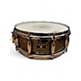 Used Gretsch Drums 14X5.5 Hammered Black Steel Snare Black Drum Black 211