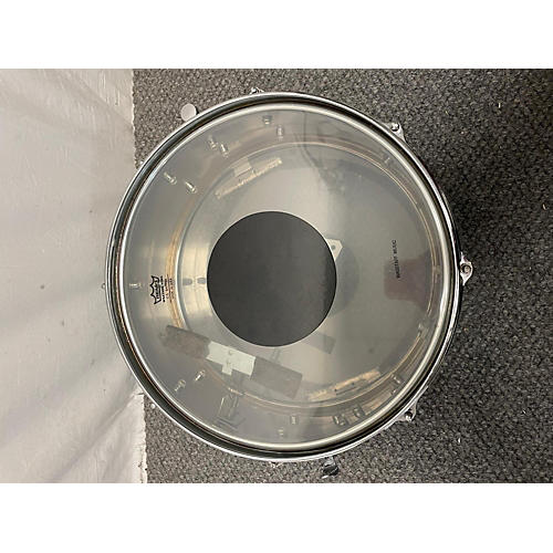 Gretsch Drums Used Gretsch Drums 14X5.5 Stop Sign Badge Chrome Over Brass Drum Chrome Chrome 211