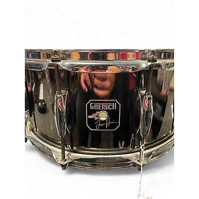 Used Gretsch Drums 14X5.5 Taylor Hawkins Designed Snare Black Chrome Drum