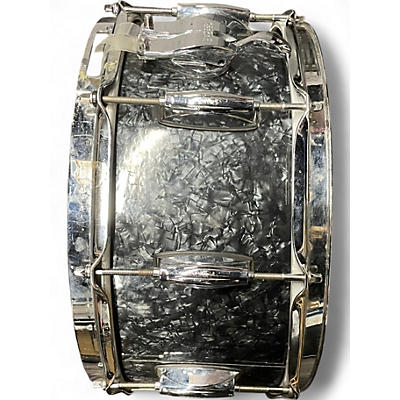 Used Gretsch Drums 14X6.5 BROADKASTER BLACK DIAMOND PEARL Drum