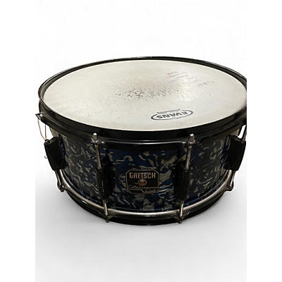 Used Gretsch Drums 14X6.5 Catalina Club Series Snare navy blue pearl marble Drum