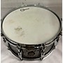 Used Gretsch Drums Used Gretsch Drums 14X6.5 HAMMERED BLACK STEEL SNARE Drum Black and Silver 213