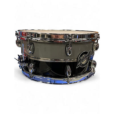 Gretsch Drums Used Gretsch Drums 14X6.5 Retroluxe Snare black and grey Drum