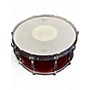 Used Gretsch Drums 14X6.5 USA CUSTOM RED SPARKLE Drum RED SPARKLE 213