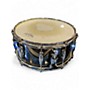 Used Gretsch Drums 14X6.5 black nickel over steel STEEL Drum STEEL 213