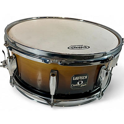 Used Gretsch Drums 14X6.5 catalina maple snare Faded Tobacco Drum