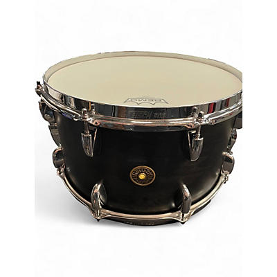 Used Gretsch Drums 14X8 BROADCASTER  Satin Black Drum