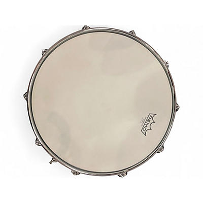 Used Gretsch Drums 14in BLACK NICKEL OVER STEEL Black Drum