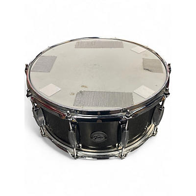 Used Gretsch Drums 14in BLACK NICKEL OVER STEEL SNARE DRUM Black Drum