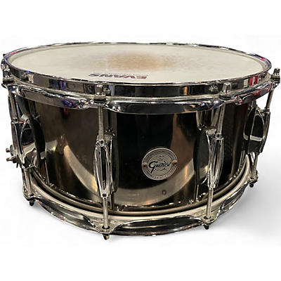 Used Gretsch Drums 14in BLACK NICKLE BLACK NICKLE Drum