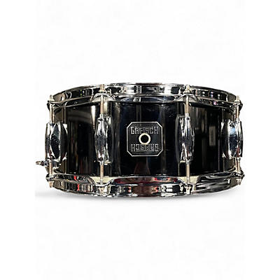 Used Gretsch Drums 14in CRYSTAL TONE BLACK NICKLE OVER STEEL BLACK NICKLE Drum