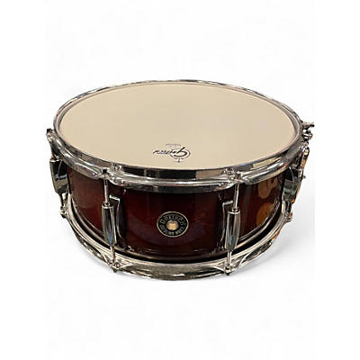 Used Gretsch Drums 14in Catalina Maple Snare Dark Cherry Burst Drum