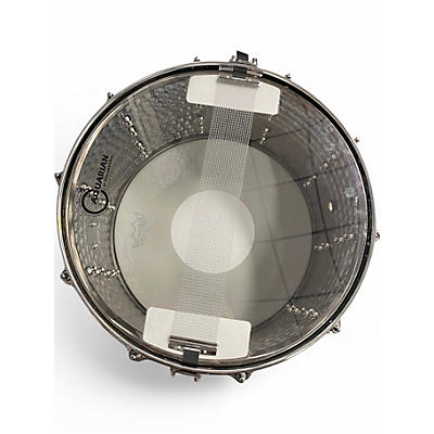 Used Gretsch Drums 14in HAMMERED BLACK SNARE Black Drum