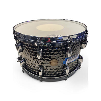 Used Gretsch Drums 14in Hammered Black Steel Snare Steel Drum