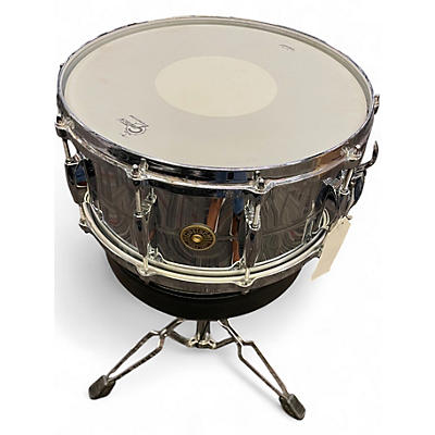 Used Gretsch Drums 14in USA CUSTOM Chrome Silver Drum