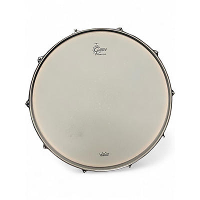 Used Gretsch Drums 14in USA Custom Ridgeland Snare Natural Drum