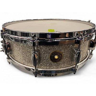 Used Gretsch Drums 14in usa custom Silver Sparkle Drum