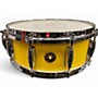 Used Gretsch Drums 14in usa custom snare Yellow Drum Yellow 33