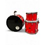 Used Gretsch Drums 3 Piece Broadkaster II RED Drum Kit RED
