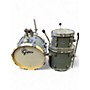 Used Gretsch Drums 3 Piece Brooklyn Series Micro satin grey Drum Kit satin grey