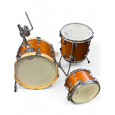 Used Gretsch Drums 3 Piece Brooklyn Series Satin Mahogany Drum Kit