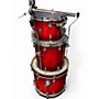 Used Gretsch Drums 3 Piece Catalina Club Jazz Series GLOSS CRIMSON BURST Drum Kit GLOSS CRIMSON BURST
