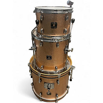 Used Gretsch Drums 3 Piece Catalina Club Jazz Series champagne sparkle Drum Kit