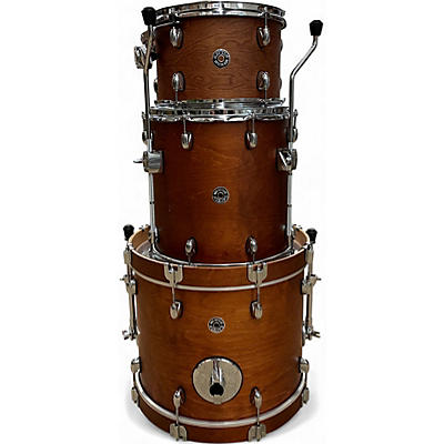 Used Gretsch Drums 3 Piece Catalina Club Series Satin Walnut Drum Kit