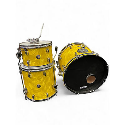 Used Gretsch Drums 3 Piece Catalina Club Series Yellow Drum Kit