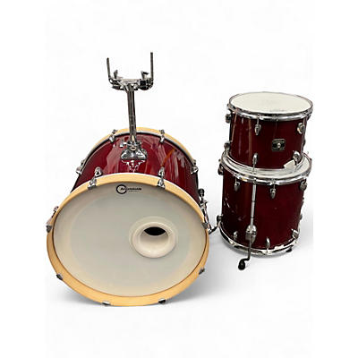 Used Gretsch Drums 3 Piece Catalina Maple Dark Cherry Burst Drum Kit
